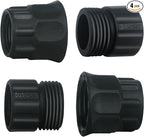 DUSICHIN Garden Hose Connector Pressure Washer Gun to Water Garden Hose Adapter, 3/4 INCHES GHT Male And Female to Power Washer Wand Handle M22 Female Fitting 3/4" GHT To M22 Joint DUS2623
