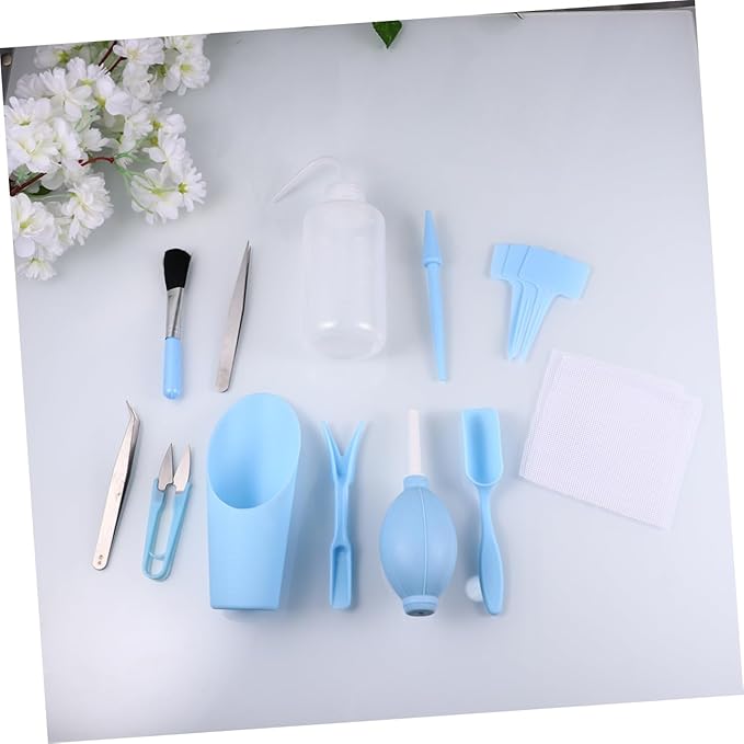 balacoo 12pcs Complete Gardening Tool Plant Accessories Indoor Weeding Tools Kit for Home Store Use