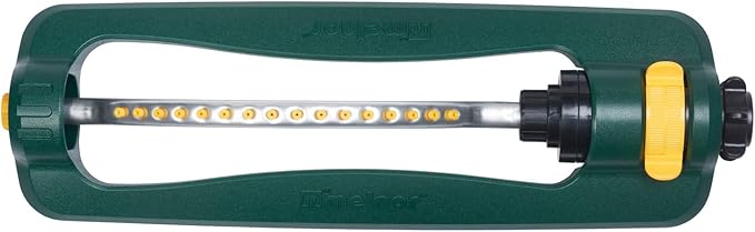 Melnor 65046-AMZ TurboTek 3200 SF Turbo Oscillating Sprinkler with QuickConnect Product Adapter