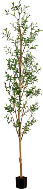 Potted Olive Artificial Tree - 9' - Green