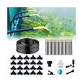 New drip Irrigation kit, Automatic Garden Watering System, Quick Connector and 360-degree Bending Dropper atomizing Copper Nozzle, Garden Plant Lawn Courtyard Watering System. (82FT)