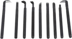 Professional Bonsai Tool Set 9PCS with Anti Slip Handle and Storage Bag for Pruning Shaping and Carving