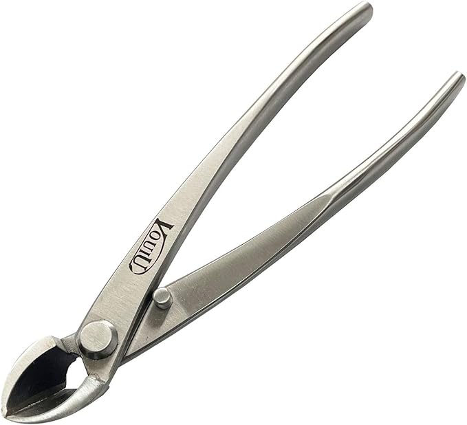 vouiu 5-Piece Bonsai Tool Set,Bonsai Scissors,Concave Cutter,Knob Cutter,Wire Cutter