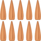 vensovo Terracotta Self Watering Spikes - 10 Pcs Potted Plant Watering Devices Vacation Self-Watering Stakes for Outdoor, Indoor Plants, Wine Bottle