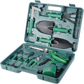 10PCS Gardening Tool Set Plant Care Mechanics Kit Pruning Tools with Carrying Case