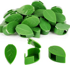 100PCS Plant Climbing Wall Fixture Clips, Plant Fixer Invisible Wall Vines Fixing Clips with Acrylic Adhesive Sticker, Self-Adhesive Hook Plant Vine Support Holder