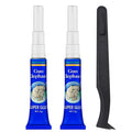 1DFAUL Aquarium Glue Fish Safety, 2Pcs Coral Reef Glue for Plants Moss, Coral, Stone, Wood Aquascaping, Quick Drying (2)