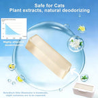 6 Pack Pet Odor Eliminator Compatible with PetSafe SmartSpin Self-Cleaning Cat Litter Box Self-Cleaning Cat Litter Box, Odor Removing Gel Deodorizer Replacement,Odors Control