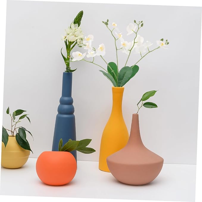 Cabilock Real Touch Artificial Orchids Long Stem Phalaenopsis for Home Decor Butterfly Branches Faux Stems Elegant Orchids Living Fake Flowers Decorative Flower Branches