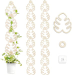 20pcs Monstera Leaf Chain Trellis for Climbing Plants Plant Trellis Indoor and Outdoor Vine Support Plant Accessories Garden Wall Plant Rack Frame Suitable for Monstera Pothos Ivy