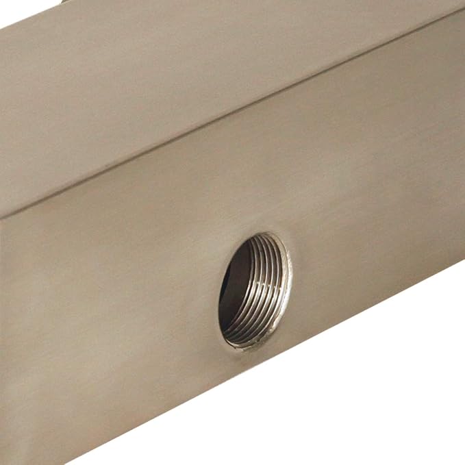 Atlantic 304 Stainless Steel Waterfall Spillway, 12-inch, SS12