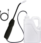 Electric Spray Bottle 0.5 Gallon with Flexible Wand, Watering Spray Wand Rechargeable Portable Garden Sprayer with 2M Hose Multi-Purpose Plant Mister 2L Sprayer for Plant Watering Car Washing