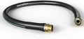 GreatBuddy Garden Hose 3ft, 5/8" Water Hose Heavy Duty, Flexible, Lightweight Hybrid Hose, Burst 600 PSI with Solid Brass Male to Female Fittings Leakproof Hose for Backyard, Garden