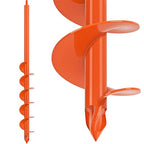 Upgraded Auger Drill Bit for Post Hole Digger 3 X 32 Inch Garden Spiral Hole Drill for Bulb Planting Post Auger for Plants, Beach Umbrella Holes and Building Fences- Fit 3/8" Hex Drill