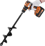 ERYTLLY Auger Drill Bit for Planting 1.6x9inch,Garden Auger Spiral Bulb Planter Tool for Umbrella Holes Post Hole Digger - Compatible with 3/8 inch Hex-Shank Drill