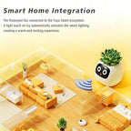 Intelligent Flower Pot, Electronic Bud, Maintenance Plant Assistant, Fun Interactive Flower Pot, Indoor Green Planting Monitoring, LCD Screen Display, Cell Phone APP Connection (Purple)