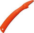 Original LÖWE Blade Sharpener - 0022 | Sharpener for garden and industrial shears with polyamide handle for blade sharpening | Made in Germany, Orange