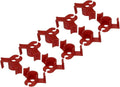 PATIKIL 90 Degree Plant Bender, 30 Pcs Plastic Plant Stem Training Clips for Low Stress Training, Red