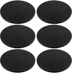 JAPCHET 6 Pack 12 Inch Bonsai Turntable, Heavy Duty Rotating Lazy Susan Turntable Garden Swivel Stand Turntable, 44lbs Loading Capacity