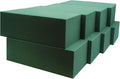 FLOFARE Pack of 8, Dry and Wet Floral Foam Blocks for Fresh and Artificial Flowers, Each (7.8” L x 3.5” W x 2.4” H), for Wedding, Birthdays, Home, Office and Garden Decorations