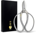 Wazakura Made in Japan Yasugi Stainless Steel Koryu Scissors 6.5" (165 mm) Professional Ikebana Floral Tool, Kado Hasami Flower Arrange Shears (Yasugi Stainless Steel Traditional Koryu)