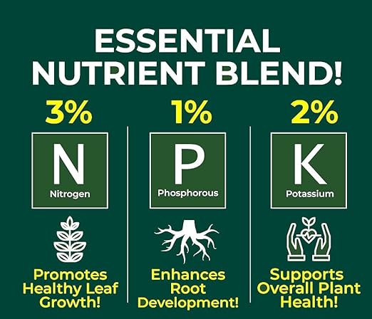 Gardenera Professional Tomato Spray Fertilizer Mist for Home Gardening | 3-1-2 Gentle Blend Mist for Healthy Leaves & Growth | Essential Nutrients for Tomatoes - 8oz