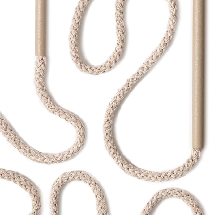 Beautiful Self-Watering Wick System for Effortless Plant Care, Automatic Drip Irrigation, Sustainable & Stylish Scandinavian Design, Ideal for House Plants (S, Beige Sand)