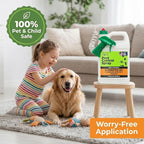 Nature’s Dome Pest Control Spray 1 Gallon | Natural Ant Killer & Bug Spray for Indoor & Outdoor Use | Eco-Friendly Bug Spray for Flea, Ticks, Ant & Mosquitos | Safe for Pets and Kids