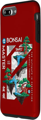 iPhone 7 Plus/8 Plus Zen Bonsai Tree Niwaki Japanese Garden Art Botanists Case
