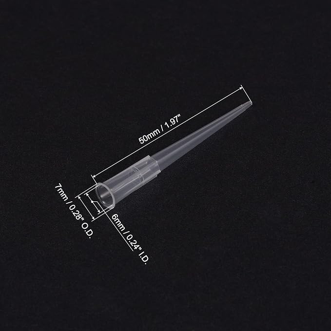 MECCANIXITY 100 Pcs Floral Water Tubes 2" Plastic Flower Picks Vials for Fresh Plants, Flower Arrangements, Milkweed Cutting (Clear)