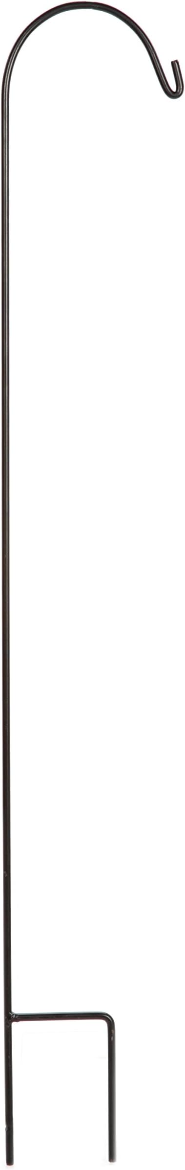 Hosley Set of 4 Shepherd Hooks 33 Inches High Ideal for Solar LED Lights Bird Feeders Mason Jars Plant Hangers Lanterns Garden Stakes Gift for Weddings House Warming Special Events O3