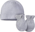 Onesies Brand Unisex Baby 12-piece Cap and Mitten Set