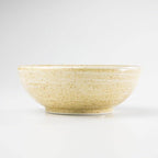 Wazakura Minoyaki Series Small Round Glazed Ikebana Flower Vase Made in Japan, Handpainted Floral Arrangement Pottery Supplies - Sand Beige