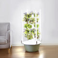 Plants Hydroponic Growing System Kit - Indoor Garden Vertical Hydroponic Tower with Water Pump, Soilless Growing of Herbs, Vegetables and Fruits,5 Layer