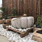 YISZM 20lbs White River Rocks for Landscaping, 2-3 Inch Natural Pebbles for Indoor Plants, High Polished Decorative Stones Vase Filler Fish Tank Aquariums Garden Outdoor and Indoor DIY