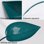 leaflow Plant Pot Watering Funnel,3 Color Leaf Plant Watering Devices,Plant Watering Funnel ，for Indoor and Outdoor Plants(15Pcs)