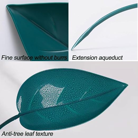 leaflow Plant Pot Watering Funnel,3 Color Leaf Plant Watering Devices,Plant Watering Funnel ，for Indoor and Outdoor Plants(15Pcs)