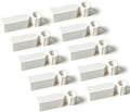 Plant Tags GVKES 200PCS, Thick Waterproof Plant Labels, Weather Resistant Tree Tags Garden Markers for Indoor Outdoor Gardening, Potted Plants, Vegetables, Greenhouse(White)