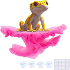 Westant Mushroom Decor for Reptile Tank, Fish Tank, Pet-Safe Bearded Dragon Tank Accessories, Realistic Terrarium Plants for Leopard Geckos, Crested Geckos, Tree Frogs, Snakes (Bloom, Shelf Cap)