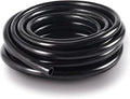 MIXC 1/2 Inch Drip Irrigation Tubing,100FT Main Tubing Hose, Flexible PVC Hose for Irrigation Parts Drip Emitters Drip Irrigation Systems, Black