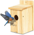 Wooden Bird Houses for Outside Birdhouses Nest Bluebird House for Cardinals Finch Wren Swallow for Garden Viewing 1A#