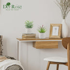 Der Rose 2 Pack Fake Succulents Plants Artificial Succulents in Pots for Room Home Bathroom Bedroom Office Boho Decor