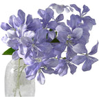 Flame Orchid Artificial Bouquet,Living Room Decorative Flowers,Suitable for Home Party Decorations，Flame Orchid Decorations(Blue)