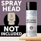 Berkland Cat Deterrent Spray Refill 2-Pack, Compatible with PetSafe SSSCAT Dispenser — Non-VOC Family-Safe, ~75-100 Sprays Per Can, Aftermarket Replacement for Counters & Furniture, Made in USA