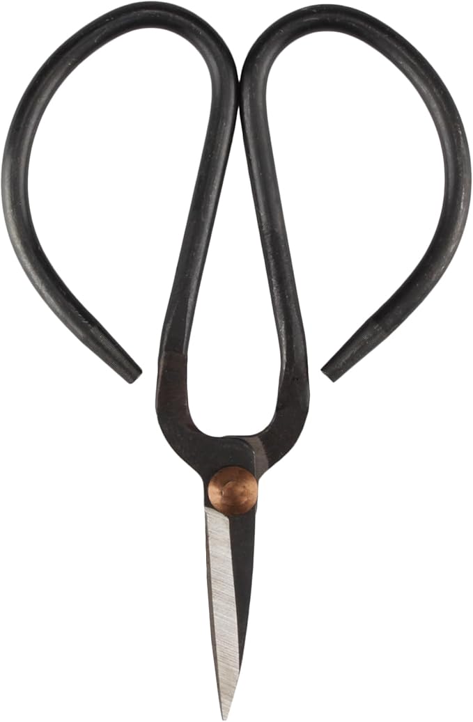 Bonsai Forged Sharp Wire Cutting Scissor with Rubber Handle - 1 Unit
