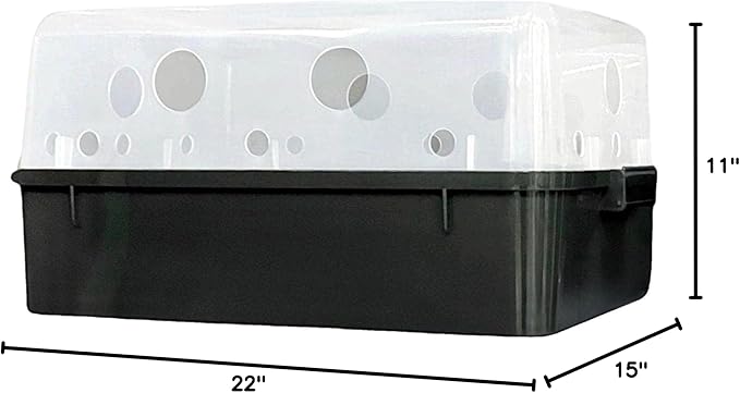 'Boomr Bin' Mushroom Monotub & Fruiting Chamber | Grow Your Own Mushrooms | North Spore