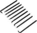 Jiawu Bonsai Cutting Tool 9Piece Bonsai Tool Set Nonslip Antideformation Handle for Shaping Rossing Pruning