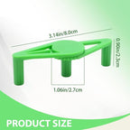 50 PCS Adjustable Plant Training Clips, Green Low Stress Support Clips for Stem Bending, Ideal for Grow Tents and Gardening