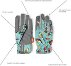 Burgon & Ball Flora & Fauna Design Flexible and Durable Ladies Premium Gardening Pruning Gloves one size fits all