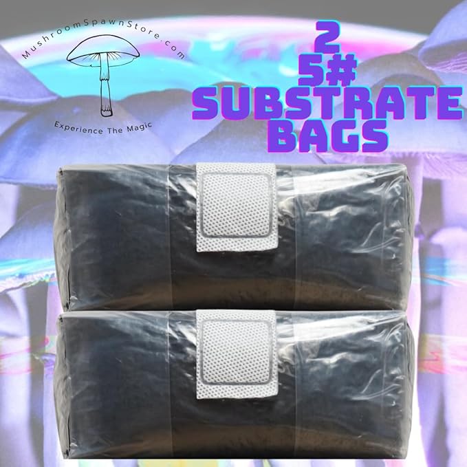 Mushroom Monotub Refill - Sterile Grain Spawn [5lb] - Sterile Mushroom Substrate [10lb] Grow Like Magic